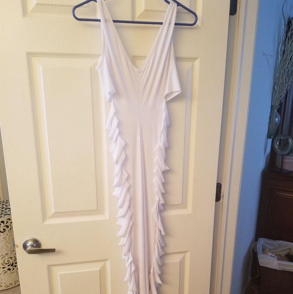 White Sexy Swimsuit Coverup